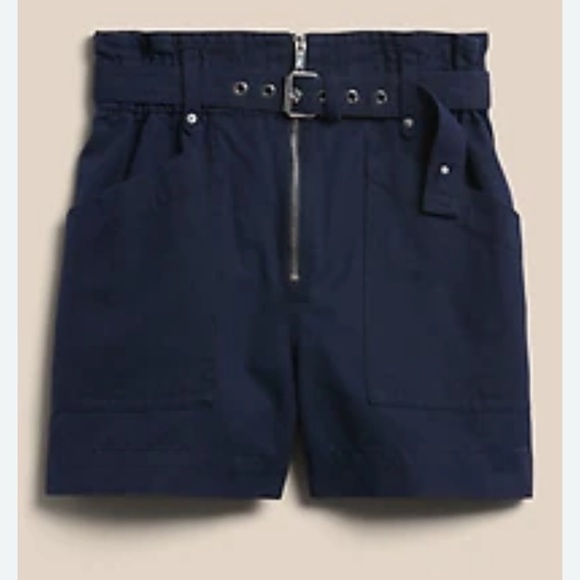 Banana Republic Paperbag Shorts (786) - Picture 1 of 14